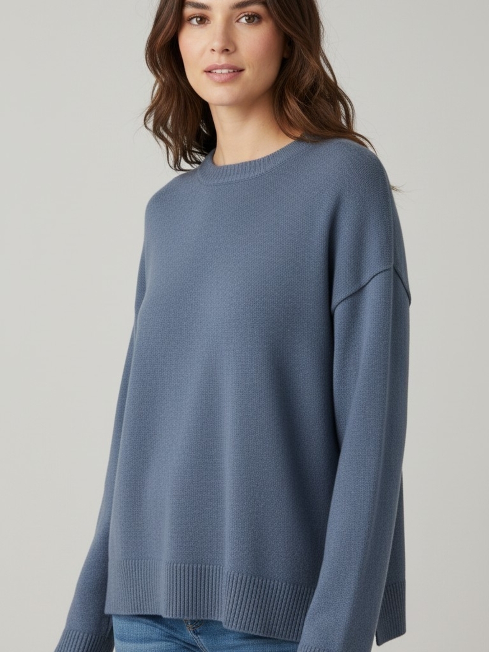 ella Moss Classic Crewneck Women's Sweater